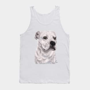 A Very Happy Pup digital art image Tank Top